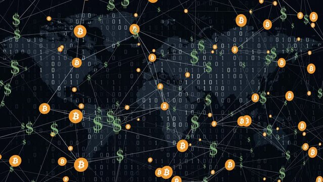 Evolution of digital money cryptocurrency and future of financial technology, investment funds, and digital trading in crypto market
