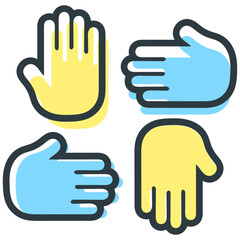 Fototapeta premium Business, SEO Development Icons 