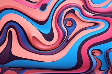 Abstract liquid wavy modern background