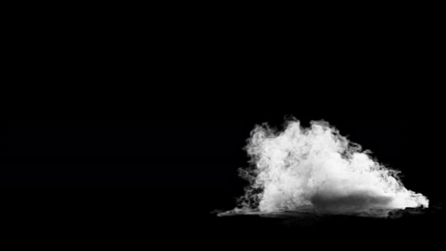 White smoke drifting to the ground on camera. Can be used as a special effect for your projects, video texture or background for designs, scenes, etc.
