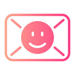 envelope gradient icon