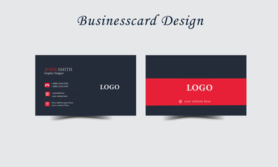 Creative and modern business card template, Creative layout corporate identity