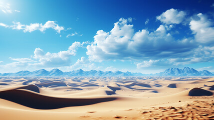 砂漠と青空(generative ai)