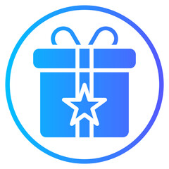 gift boxes gradient icon