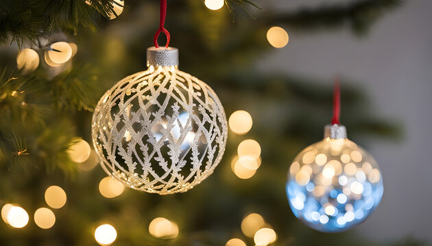 Christmas Bauble Background
