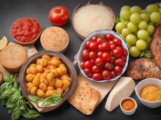 variety of vegetables  Generatd Ai