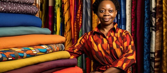 The creative woman used her textile expertise to design a unique pattern that caught the attention of the fashion industry Utilizing technology and her innate sense of style she established 