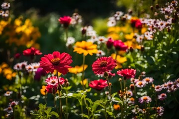 Fototapeta premium flowers in the garden