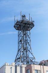 街中の電波塔