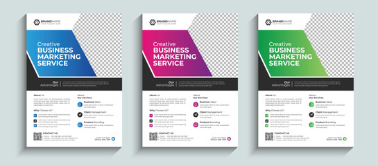 Creative Corporate Business Flyer, pamphlet, brochure cover design, and layout Template design. Annual Report, Magazine, Poster, Business Presentation, Portfolio, Banner vector template.
