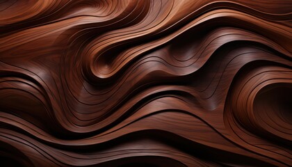 abstract brown  mahogany wood  texture shapes background - obrazy, fototapety, plakaty