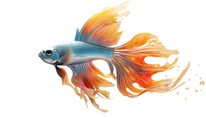 Fototapeta premium A 3d Guppy