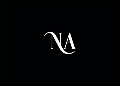 NA  letter logo design and monogram logo