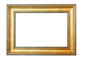 Frame picture antique antiques isolated