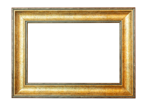 Frame picture antique antiques isolated
