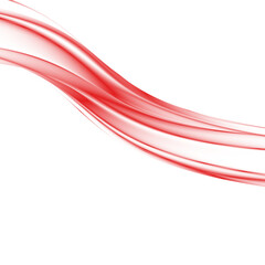 red wave on transparent backgrounds