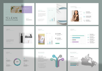 Clean Minimal Brochure