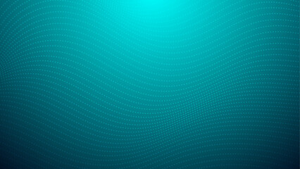 dotted wave futuristic technology background