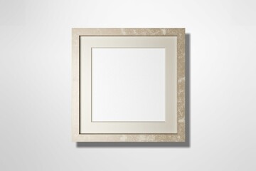 Blank rectangular picture or photo frame