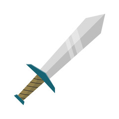 sword weapon game vector illustration 