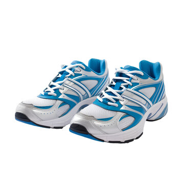 Running shoes on transparent background PNG