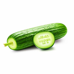 Juicy cucumber with ro, fresh produce, garden vegetables, ripe cucumber, organic veggies, healthy eating, green vegetables, cucumber slices, farm-fresh, summer harvest, vegetable market, 