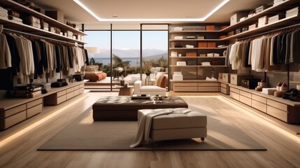 Closet interior design simple professional, Luxury walk in closet.