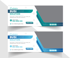 Creative Minimal Facebook Cover Design template , Minimal Creative Corporate Desugn.