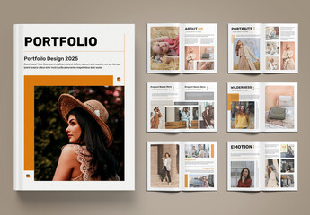 Portfolio Magazine Template