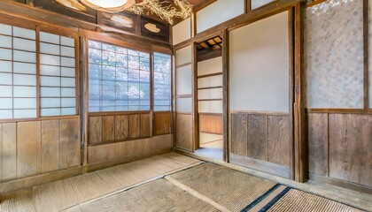 日本の古風な家屋
