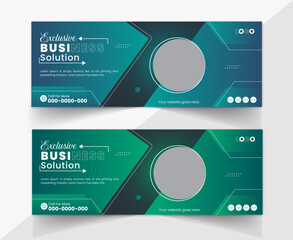 Exclusive Business facebook cover design, business web banner template ,Digital marketing agency