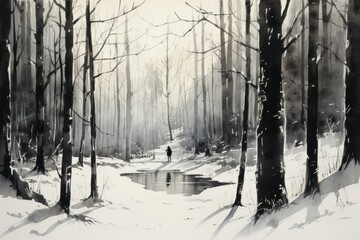 Silhouettes - Generative AI