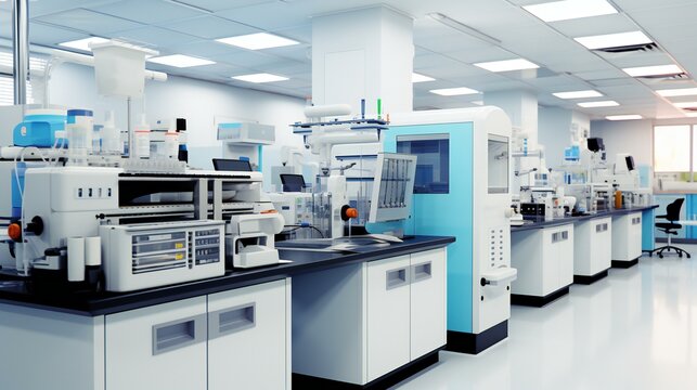 State-of-the-Art Laboratory Equipped with Advanced Technology for Scientific Research and Development