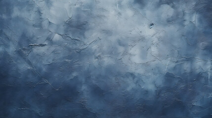 Obraz premium Beautiful abstract grunge decorative navy blue dark stucco texture. generative AI.