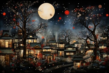 Christmas Lights - Generative AI