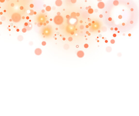 Abstract light background with bokeh effects for design