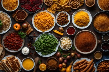 Spices and herbs - ai generated