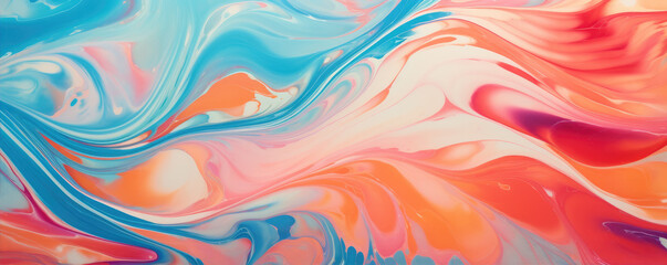 Abstract colourful amazing painting.