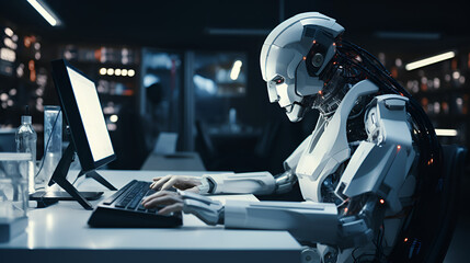 Robot artificial intelligence and computer technology	