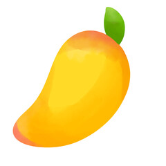 mango with leaf