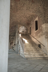 Obraz premium Italian glimpse of a small town