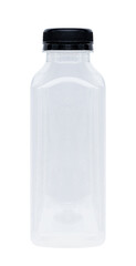 Translucent plastic drinking water bottle