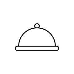 Food Tray Icon Vector Design Template