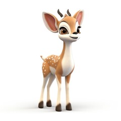 Gazelle cartoon character