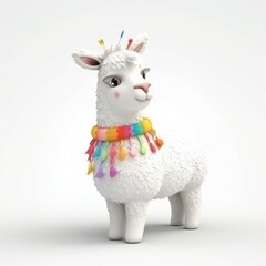 llama cartoon character