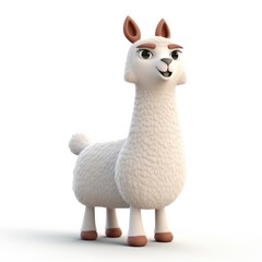 llama cartoon character