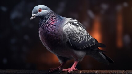 Pigeon Toady.Generative AI - obrazy, fototapety, plakaty