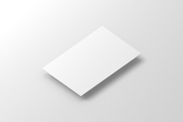 Business Card Mockup 3D Rendering