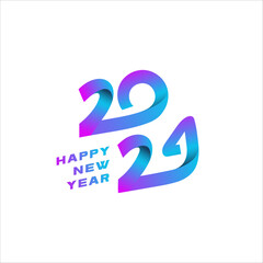 Vector happy new year 2024 celebration template