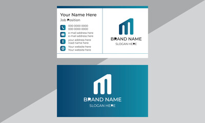 Modern Business Card - Creative and Clean Business Card Template.
